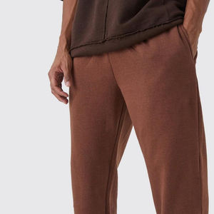 Pantalones de chándal de algodón pesado para hombre Proveedor OEM Pedido a granel aceptado Pantalones de chándal transpirables Pantalones de chándal cómodos para hombre - Product Image 6