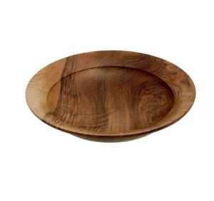 Tazón Decorativo de Madera Natural de Lujo para Bodas, Hecho a Mano, Decoración para Mesa de Comedor, Tazón para Ensaladas y Frutas - Product Image 1