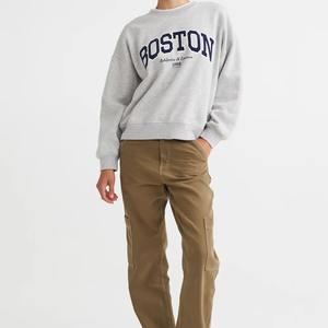 Ropa de invierno Ropa de calle al aire libre Logotipo personalizado Impresión Mejor diseño Peso ligero Material polar Mujer Sudadera - Product Image 3