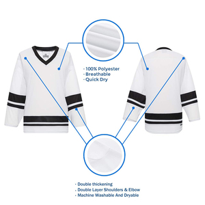 New Arrivals <b>Polyester</b> Mesh Ice Hockey <b>Shirt</b> For Men Custom Made Ice Hokey <b>Shirt</b> Top Quality In Pakistan - Product Image 4