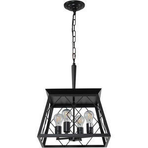 Lampes suspendues décoratives pour la maison Grande suspension extérieure noire de haute qualité avec lanterne classique en verre transparent Meilleur prix - Product Image 2