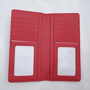 กระเป๋าสตางค์ผู้หญิงหนังแท้ยาวแบบวินเทจจุของได้มาก & ที่ใส่บัตรหนังสือเดินทางแบบรูดซิป - Product Image 5