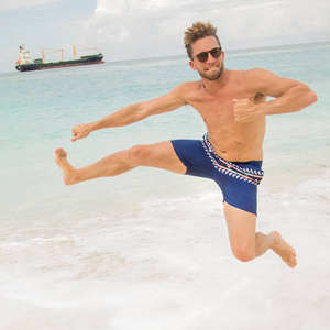 Summer Beachwear Beach Swimming Shorts For Mens Beach Shorts Swim TrunkDDP shipping - Product Image 4