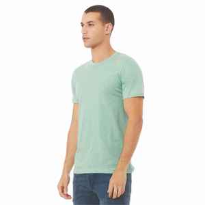 T-shirts à col ras du cou 100% coton pour hommes, manches courtes, coupe classique, vente en gros, vêtements d'été, tissu tricoté - Product Image 5
