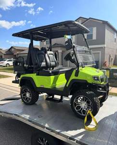 Carrito de Golf Eléctrico Elevado de 2, 4, 6, 8 Plazas, 4x4, Gasolina, Todoterreno, Color Dorado, Diseño Personalizado Gratuito, Bajo Precio - Product Image 1