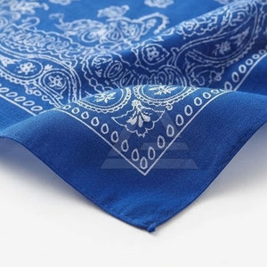 Bandanas personnalisées imprimées, douces et respirantes en coton, foulards pour la tête et le cou, accessoires de sport en plein air, streetwear décontracté et événements - Product Image 3