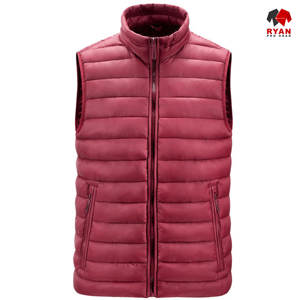 Gilet matelassé personnalisé Ryan Pro Gear pour hommes, qualité supérieure, fermeture éclair, logo personnalisé, conception ODM - Product Image 2
