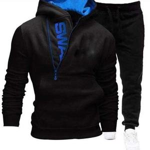 Conjunto Deportivo de 2 Piezas de Alta Calidad, Ecológico, para Invierno, Unisex, Sudadera y Pantalones Deportivos de Secado Rápido, Venta al Por Mayor OEM - Product Image 5