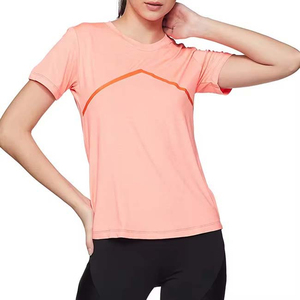 Camisetas de Mujer para Calle, Tejido Ligero y Suave, Mezcla 100% Algodón, Transpirable, Ecológica, Cómoda para Todas las Temporadas - Product Image 1