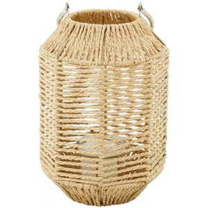 Jute Bougeoir De Noël Halloween Maison Jardin Décoration Lanterne Articles Écologiques Jute Lanterne Léger Pas Cher prix - Product Image 1