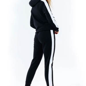 Conjunto Deportivo de Dos Piezas para Mujer, 100% Algodón, Transpirable, Ligero, con Cierre de Cremallera, Venta Caliente de Invierno - Product Image 6