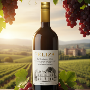 Feliza bán ngọt 11% Đỏ abv. Garnacha Và Tempranillo Pha Trộn 0.75L Nhập Cấp Rượu Vang Từ Castilla La Mancha Mô Hình 8429531010869 - Product Image 6