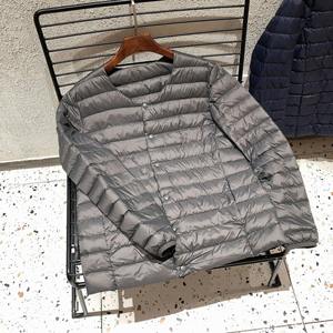 Veste doudoune pour hommes, doudoune légère en toile de canard blanc, légère, à encolure en O et col en V, nouvelle collection automne-hiver 2023 - Product Image 6