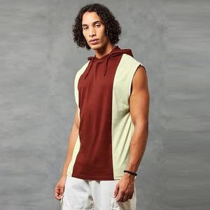 Men's Casual Quick Dry Workout Hoodie Tank Top Gym Muscle Tee Fitness Bodybuilding <b>Sleeveless</b> <b>T</b> <b>Shirt</b> - Product Image 3