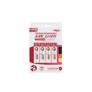 Batteria Ricaricabile Portatile 2600mAh Tipo C 18650 3.6V Li-ion ad Alta Densità Energetica Ecologica 1000 Cicli Ni-Mn-Co-O2 - Product Image 4