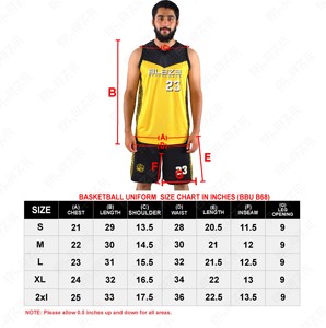 Marque de basket-ball personnalisée Uniformes avec logo personnalisé imprimé Maillot en maille vierge Ensemble de maillots de basket-ball à sublimation américaine - Product Image 6