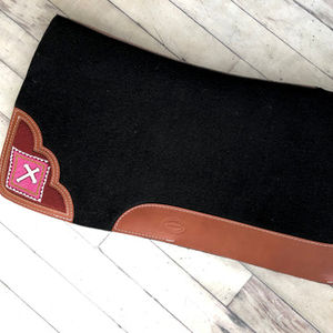 Productos de Carreras de Caballos ingleses más vendidos, última llegada, cuero de vaca genuino, almohadilla de sillín Navajo occidental, diseño azteca duradero - Product Image 1