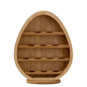 Prix de gros Porte-œufs en bois de dernière conception pour la maison Porte-œufs de luxe en forme d'œuf de qualité supérieure - Product Image 1