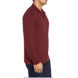 Personalized Wholesale Long Sleeve OEM Plain Golf Custom Printing Logo Design Blank 100% <b>Polyester</b> Breathable 320g <b>T</b> <b>Shirt</b> Men's - Product Image 6