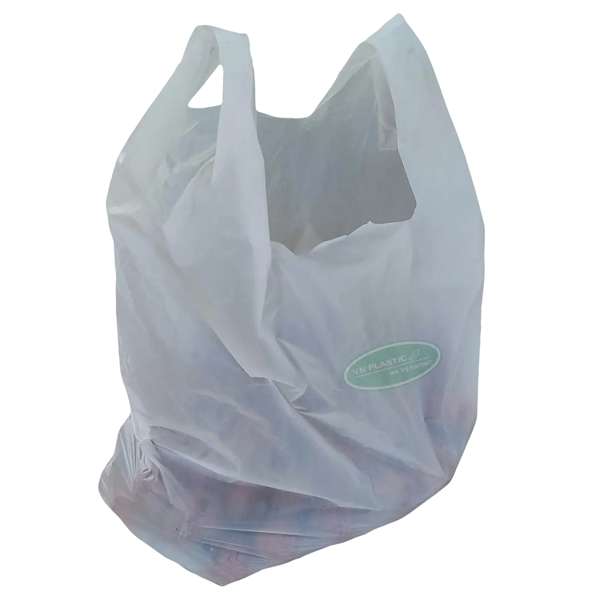 Yüksek kalite 100% biyobozunur Compostable plastik alışveriş çantaları T-shirt çanta Vietnam gelen HDPE LDPE LLDPE