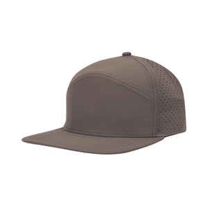 Casquette de golf plate, sport, pour hommes et femmes, course à pied, OEM ODM, structure à 6 panneaux, imperméable, unie, vierge, découpée au laser, perforée - Product Image 4