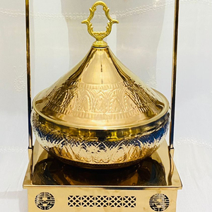 ที่อุ่นอาหารจานร้อนจัดเลี้ยงแบบหรูหราทำจากสเตนเลสสตีลสำหรับบุฟเฟต์อาหารจานร้อนจัดเลี้ยงอาหาร - Product Image 1