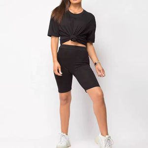 Vente en gros Ensemble 2 pièces pour femmes sur mesure Streetwear avec logo personnalisé pour femmes Ensemble décontracté pour femmes Service OEM - Product Image 4