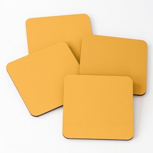 High on Demand Coasters Fashionable <b>Wooden</b> Coasters for Hot/Cold Beverages Decorative Coaster Set for Dining/Tea/Coffee Table - Product Image 6