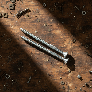 Tornillos Autorroscantes de Acero al Carbono de Grado Industrial, Métricos y en Pulgadas, con Cabeza Torx y Rosca Gruesa para Madera Estructural - Product Image 1