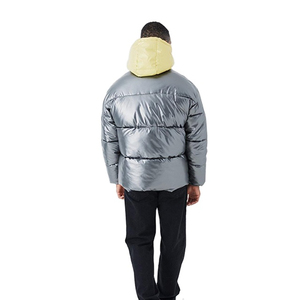 Moda al por mayor Hombres Nuevo diseño Streetwear alta calidad Puffer chaquetas manga larga Material cálido hombres Puffer chaquetas OEM - Product Image 2