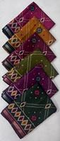 Sari de Seda con Estampado Digital, Teñido Natural, Diseño de Alta Calidad para Mujer, Tela Suave, Tradicional, de Verano, Secado Rápido, Sin Arrugas