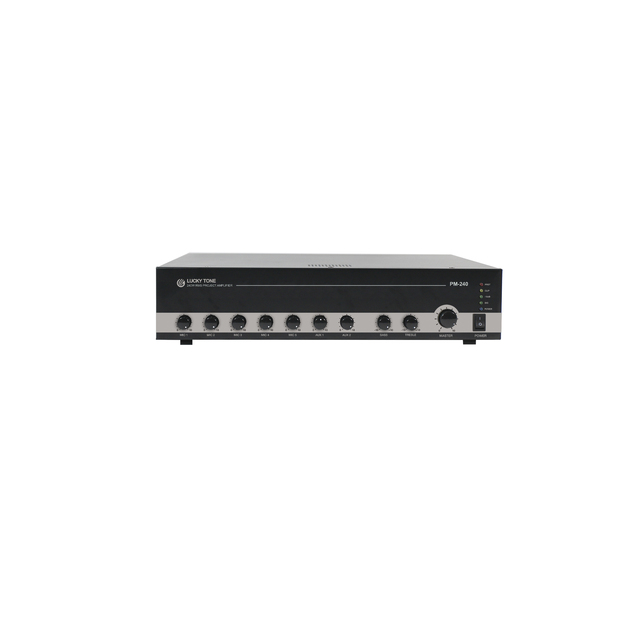 120W High Powerful Project Mixer Amplifiers with Media Player 5 MIC and 2 AUX
