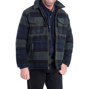 Services OEM Veste en laine pour hommes faite sur mesure de haute qualité Nouveau design Vestes en laine pour hommes - Product Image 1