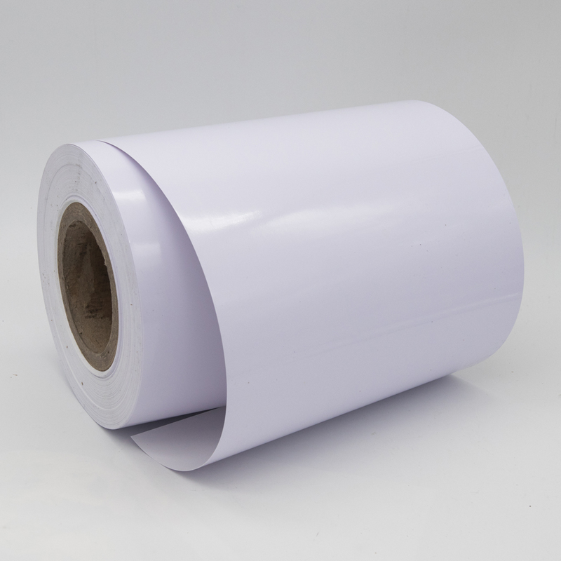 Industrial PVC Self Adhesive Vinyl Film Roll for Label Printing Material Supplier