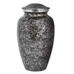 Handcrafted Meena Coated Aluminum Cremation Urns Metal Cremation Urns Large (220 Cu) & <b>Keepsake</b> (3 Cu) Engravable <b>Memorial</b> - Product Image 4
