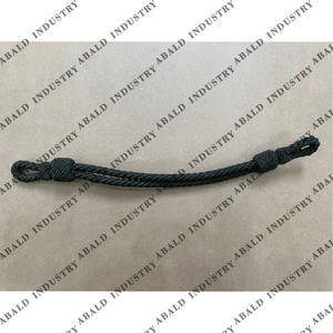 Cordon de chapeau uniforme de haute qualité, conception OEM en gros, cordon torsadé en coton de soie pour uniforme d'extérieur - Product Image 3