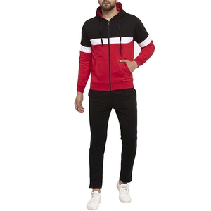 Survêtements à capuche zippés pour hommes, 100 % coton, confortables, séchage rapide, respirants, motif uni, grande taille, utilisation hivernale, design haut de gamme - Product Image 4