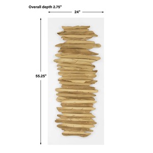 Escultura de Arte de pared de Metal de inspiración Vintage para el hogar elegante sala de estar dormitorio acento de pared Interior - Product Image 5