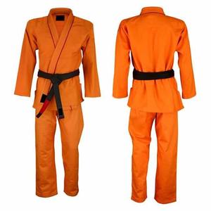 ชุดยูนิฟอร์มศิลปะการต่อสู้สำหรับเทควันโดและยิวยิตสูทุกระดับสายพาน ผลิตจากผ้าฝ้าย 100% น้ำหนักเบา ระบายอากาศได้ดี ดีไซน์ยืดหยุ่น - Product Image 1