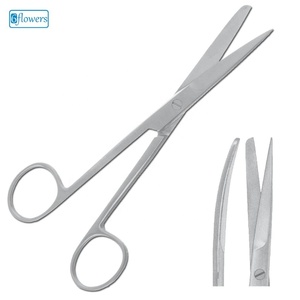 Tijeras de Disección y Operación Manual Six Flowers/OEM F4-051, Certificación CE ISO 2015 Clase I - Product Image 1