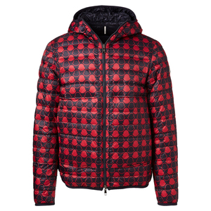 Llegada de invierno 2023, la chaqueta acolchada con cuello levantado de lona de poliéster 100% más demandada para hombres, Color púrpura personalizado - Product Image 5