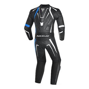 Combinaison de moto en cuir pour homme, coupe-vent, imperméable, grande taille, protection CE niveau 1, haute qualité, pour homme, avec faible MOQ - Product Image 2