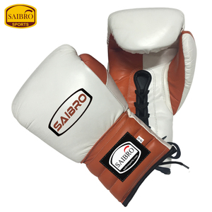 Gants de boxe MMA sur mesure de haute qualité Offres Spéciales dentelle dragonne réglable matériel en cuir de qualité pour la main de compétition - Product Image 4