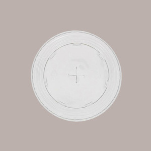 100 Uds tapa plana perforada opaca Cruz Dm82 vidrio B37 tapas desechables - Product Image 1