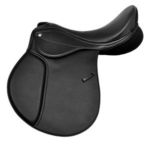 Shyam Suede Sintético 14 "18" Pulgadas Heavy Duty Western Saddle Personalizable Color Logo English Horse Riding Trail Tack Seat - Product Image 1