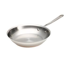 Poêle Wok en acier inoxydable robuste à cuisson rapide avec poignée Poêle à frire conviviale pour cuisinière à induction - Product Image 1