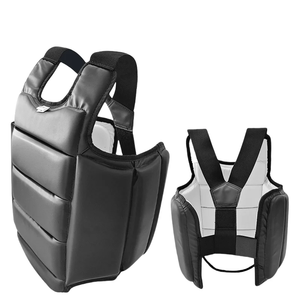 Protector de Pecho para Karate, Protector de Pecho Doble Grueso, Unisex, Equipo de Protección, Chaleco de Entrenamiento para Competencia, Protectores de Taekwondo - Product Image 6