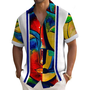 เสื้อยืดแขนสั้นพิมพ์ลายสำหรับผู้ชาย, เสื้อยืด100% ผ้าฝ้ายขนาดใหญ่พิเศษพิมพ์ลายตัวอักษร - Product Image 4