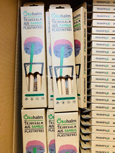 Wholesale Custom Logo <b>Reusable</b> Disposable Bamboo <b>Straws</b> | Biodegradable Durable Eco-Friendly BPA Free Made by Eco2go Vietnam - Product Image 5
