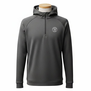 เสื้อกอล์ฟน้ำหนักเบาสำหรับผู้ชาย ผ้าโพลีเอสเตอร์/คอตตอนยืดหยุ่น ระบายความชื้น เหมาะสำหรับฤดูหนาว - Product Image 1